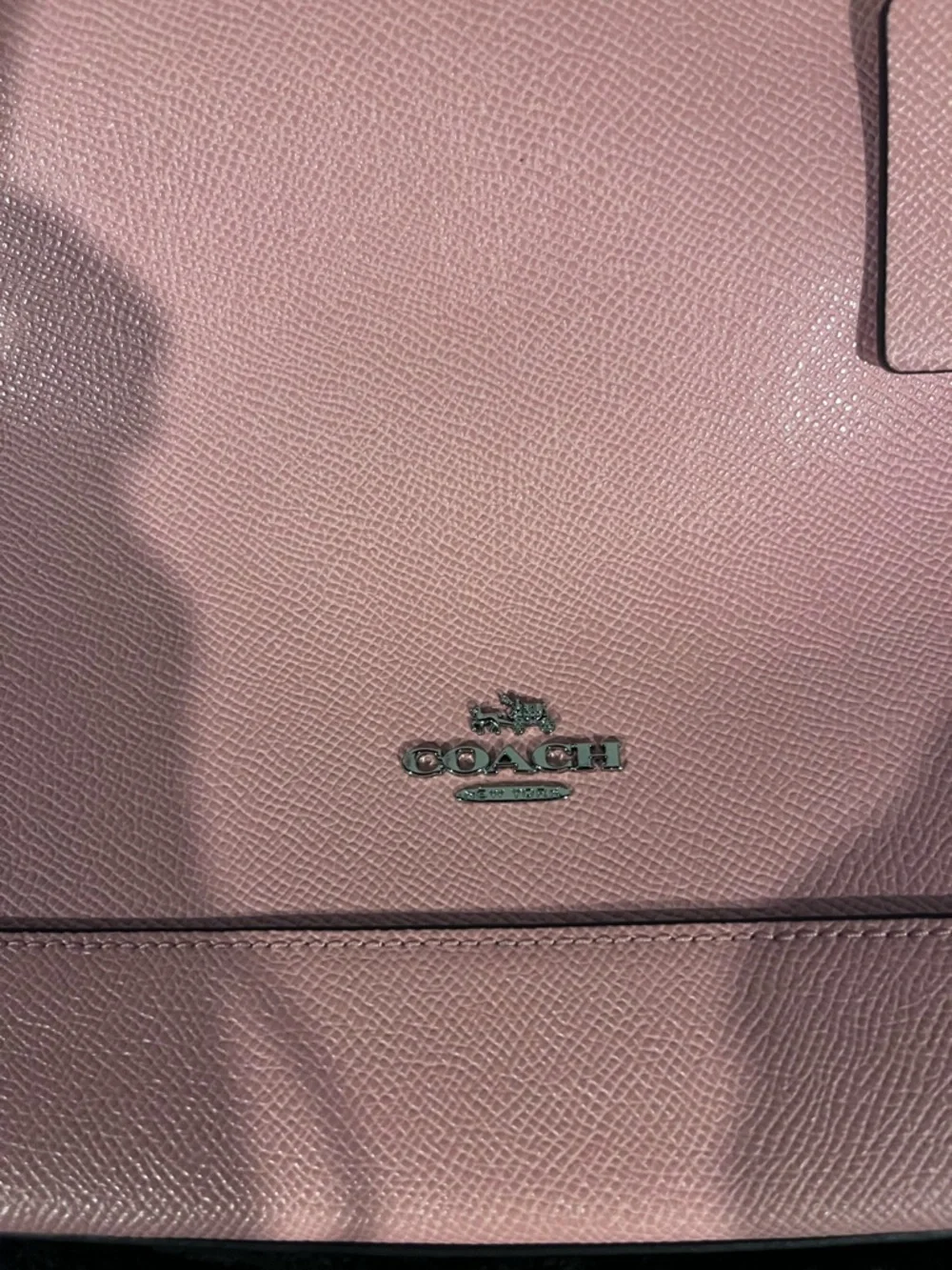 Coach Blush Pink Dome Satchel Handbag - Picture 3 of 7